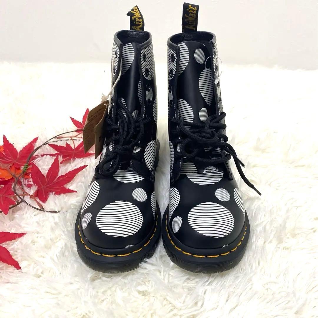 ドクターマーチン　JADON ポルカドット　8ホール　ブーツ　UK5 新品✨