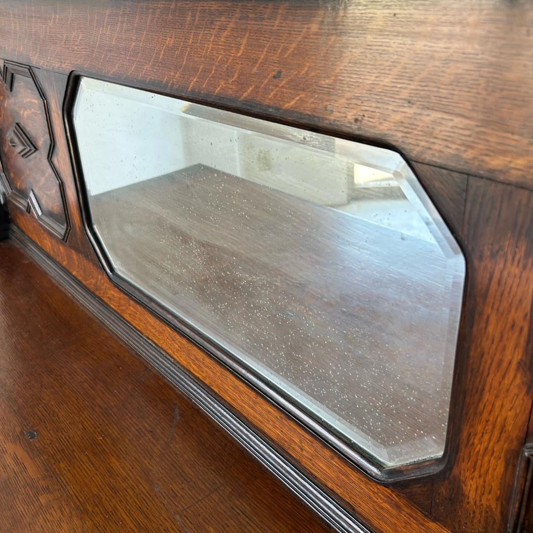 イギリス アンティーク 家具 ミラーバックサイドボード 1930年頃 611A