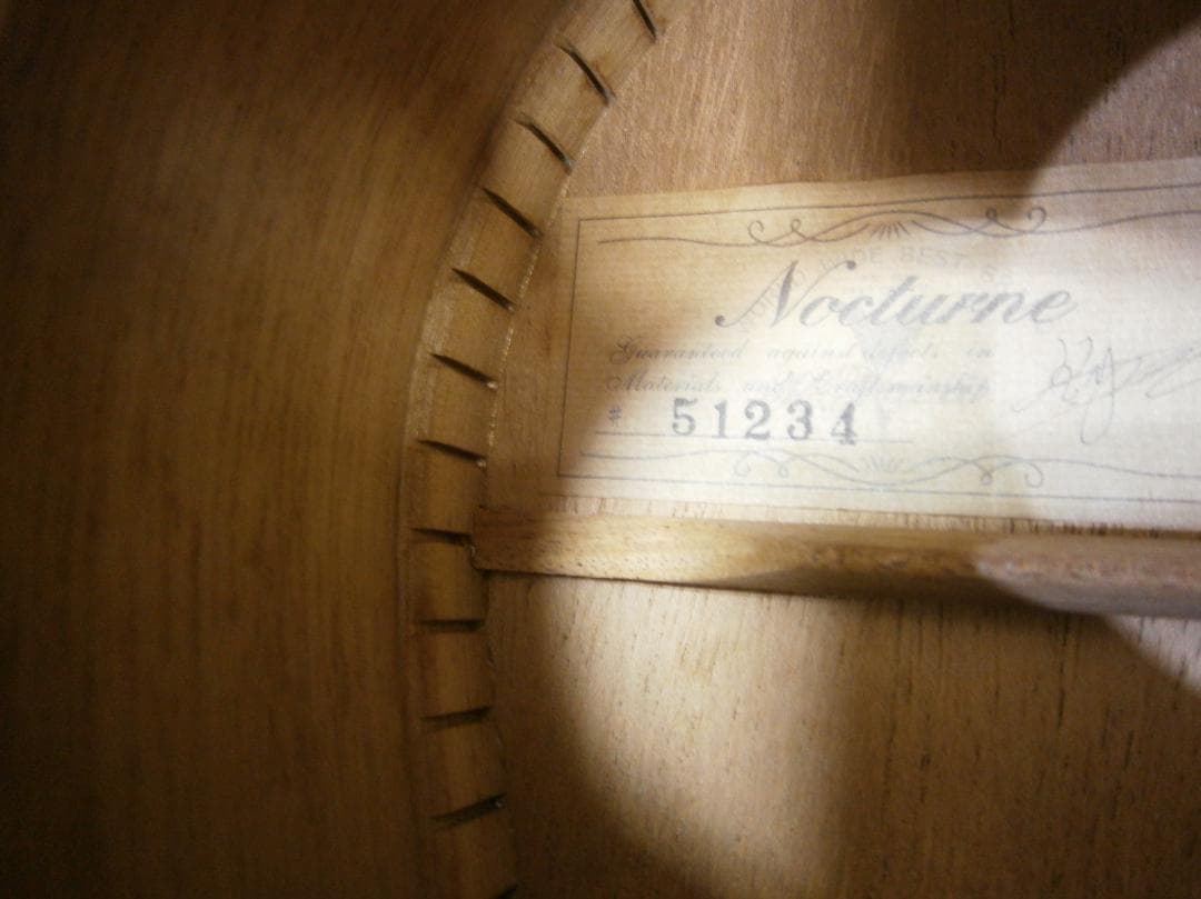 期間限定特価・ｋ・ヤイリ＜ノクターン＞日本製・オール単板・ミニギター