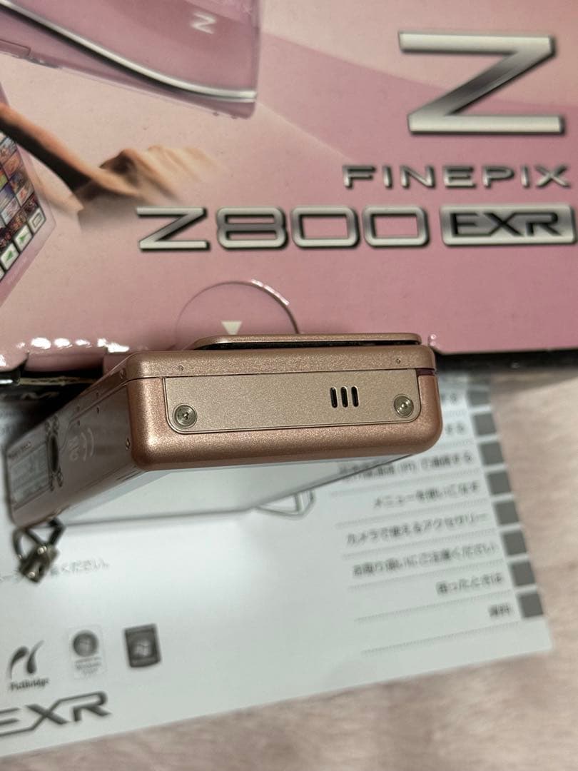 【動作確認済】 FUJIFILM FINEPIX Z800 EXR ピンク 箱付