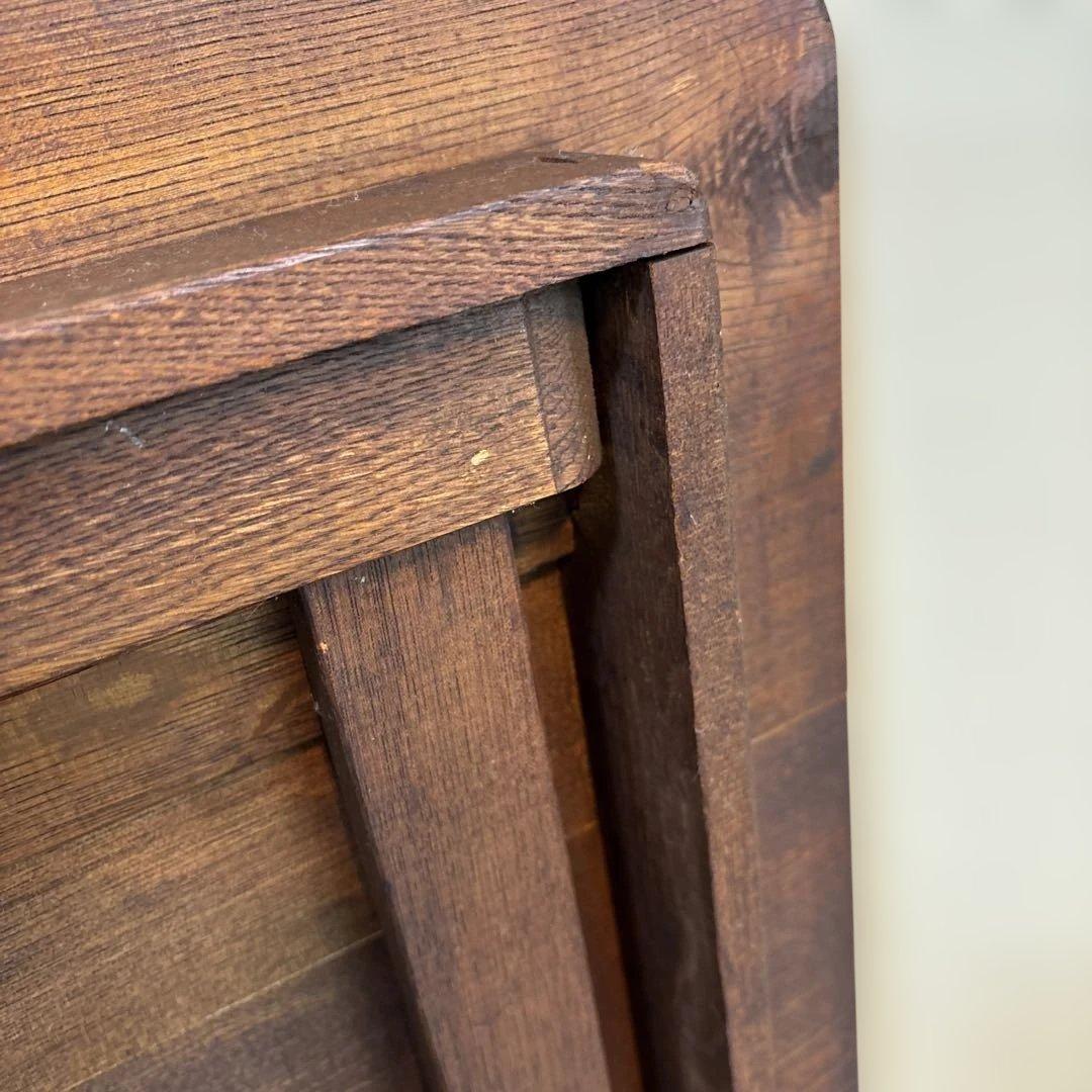 昭和レトロ 平机・文机｜木製 折りたたみ式 座卓・ちゃぶ台｜古材 古道具