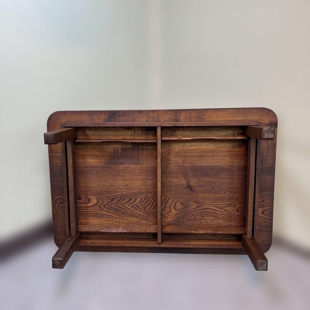 昭和レトロ 平机・文机｜木製 折りたたみ式 座卓・ちゃぶ台｜古材 古道具