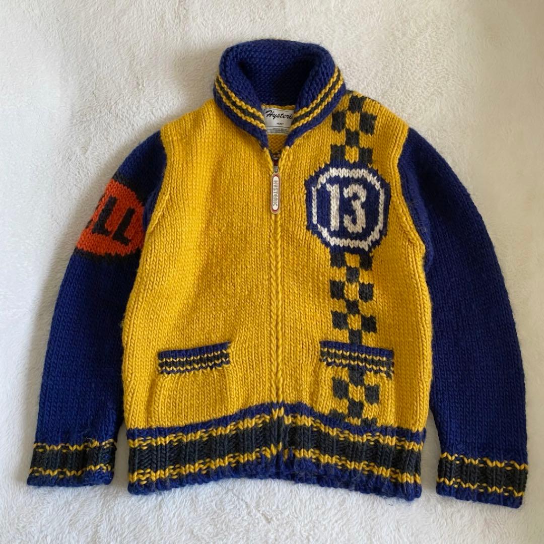 【希少】HYSTERIC GLAMOR カウチン　セーター　初期　ウール　M