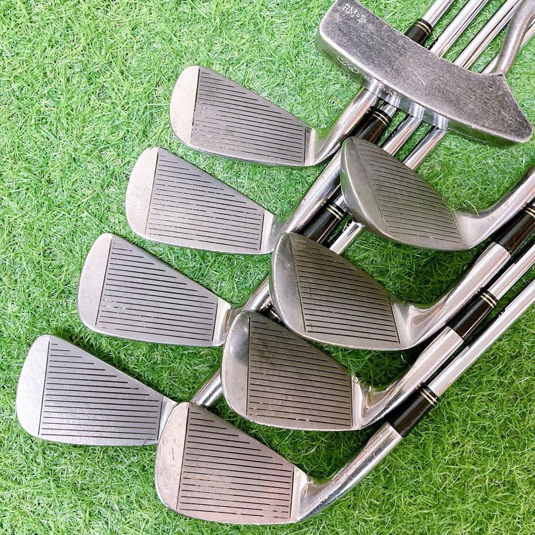 H4.ミズノ　初心者オススメ　ゴルフクラブ　メンズセット　右利き　13本