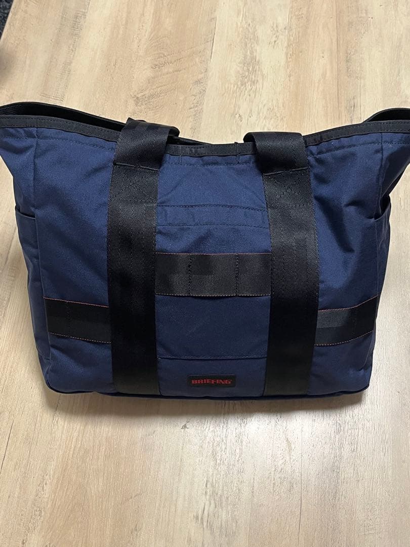 ブリーフィング　トートバッグ　ネイビー