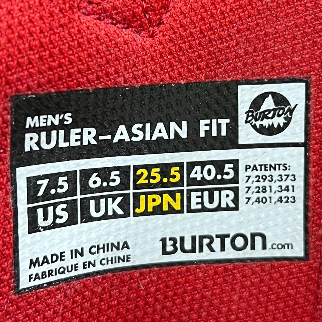【即日発送】BURTON スノボRULER-ASIAN FIT 25.5cm