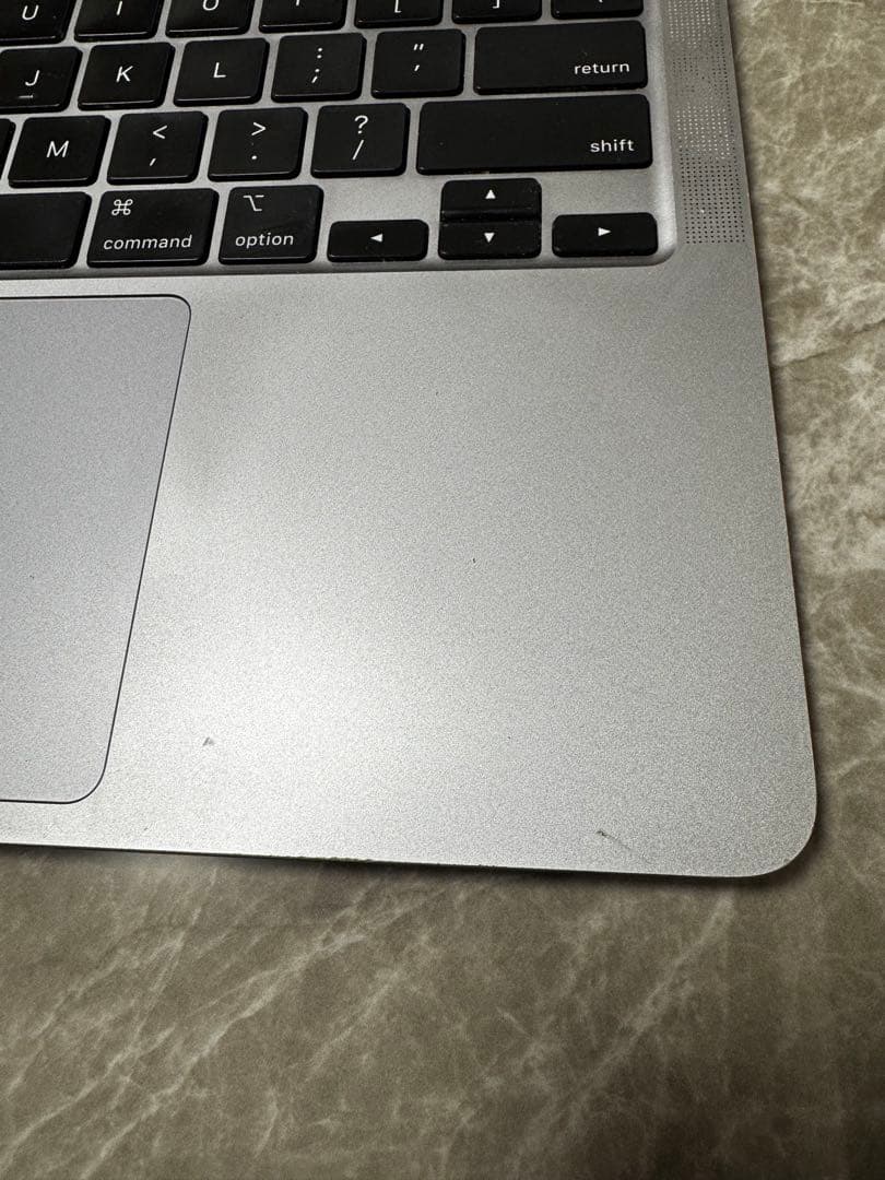 Apple MacBook Air M1スペースグレー US配列キーボード