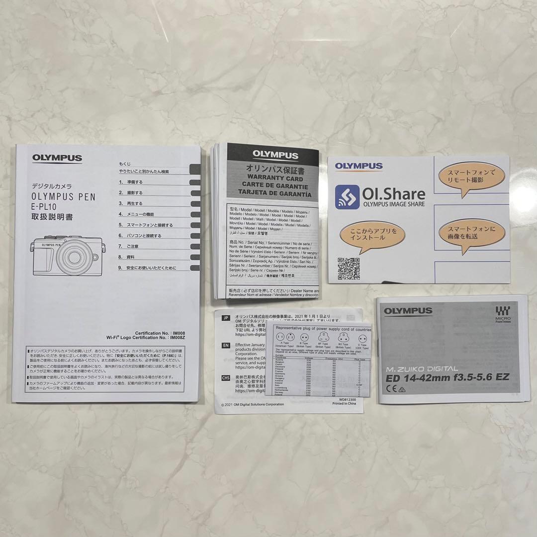 新品未使用品　ブラック　OLYMPUS PEN E-PL10
