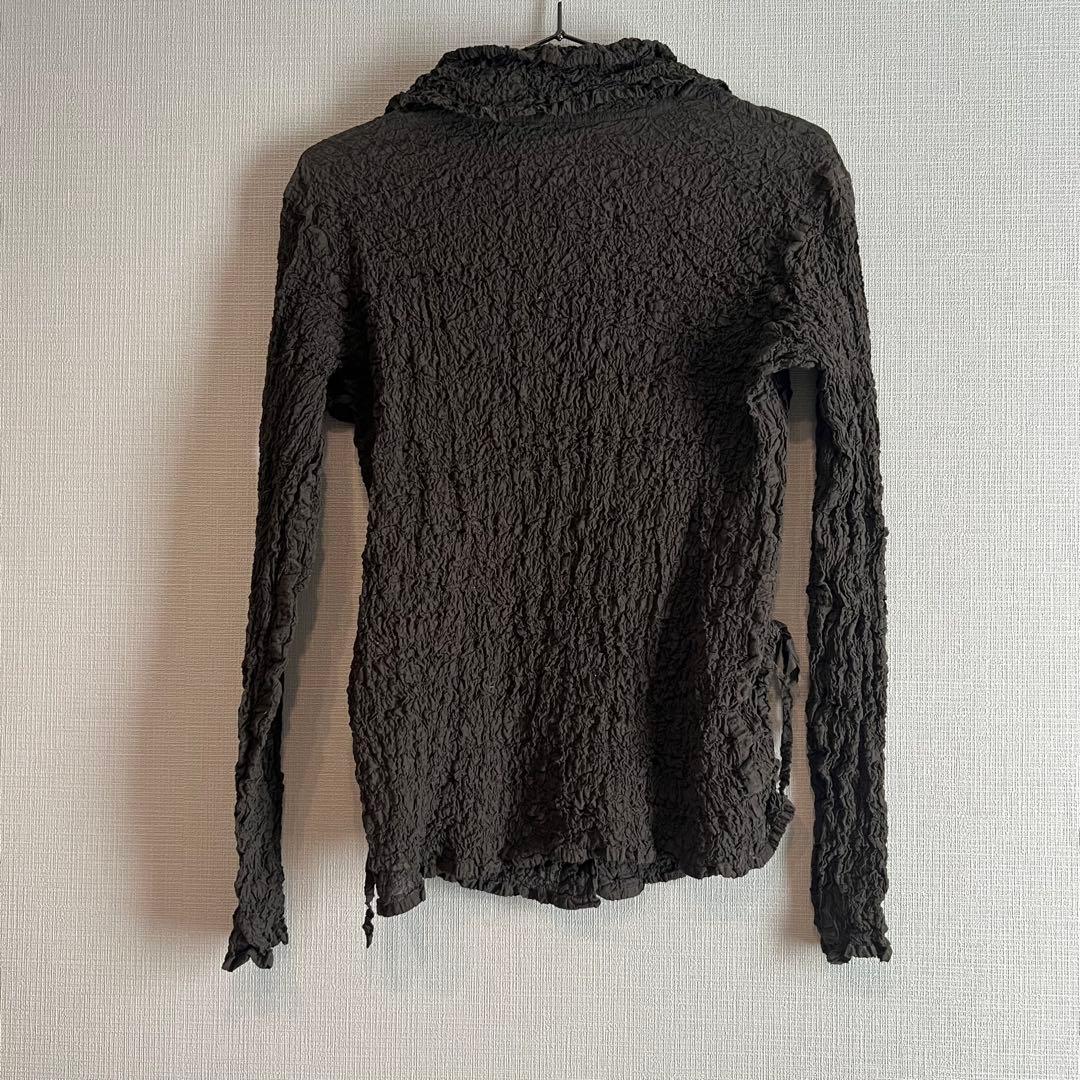 ISSEYMIYAKE me シャツ ブラウス【Fサイズ】黒