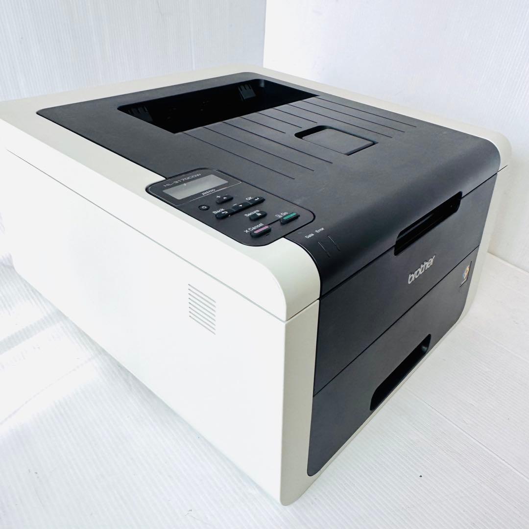 ブラザー HL-3170CDWレーザープリンター 4色トナー 　1,485枚