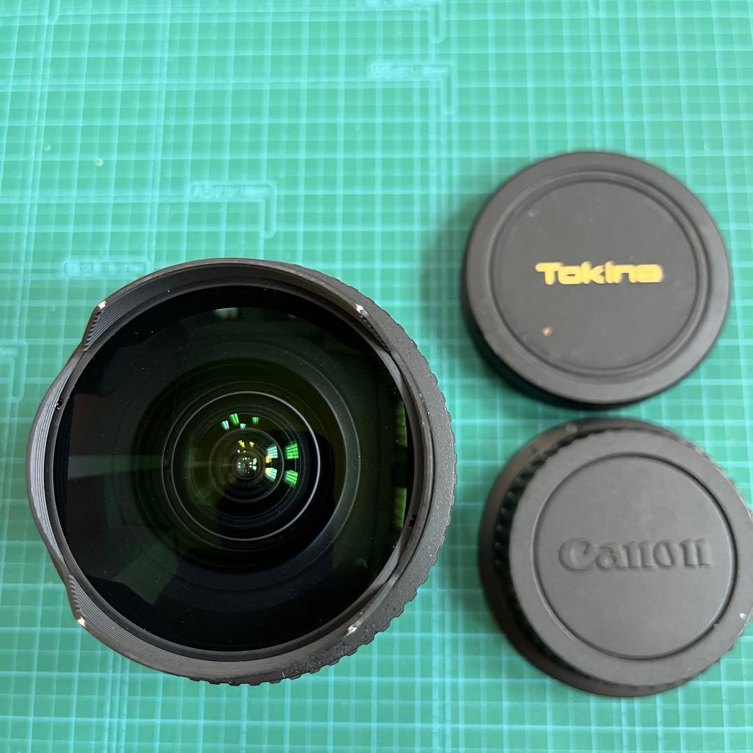 トキナー ATX 10-17mm 魚眼ズーム F3.5-4.5 キヤノンEF用