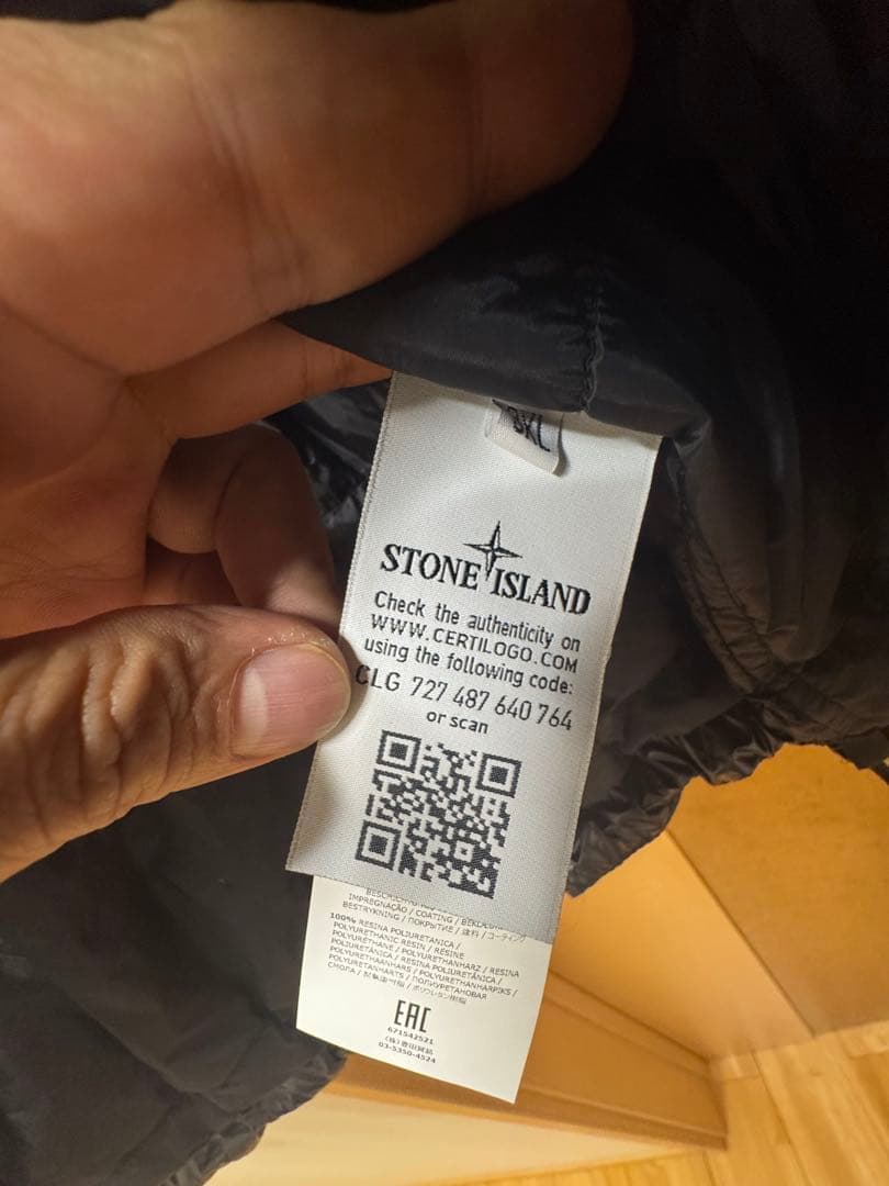 希少デザインStone  2way ダウンジャケット