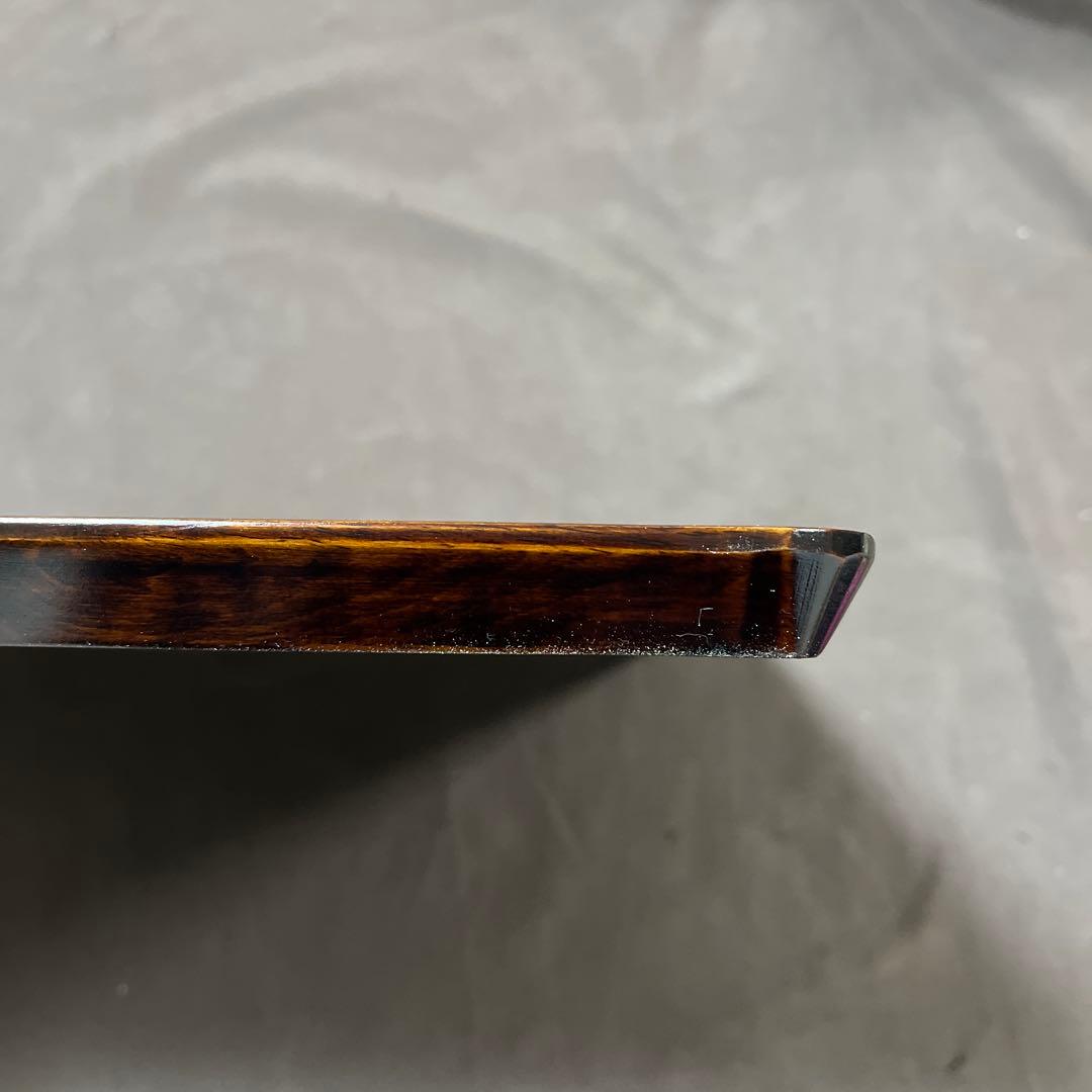 黒柿拭漆盆(くろがきふきうるしぼん) 347mm×240mm×17mm№9691