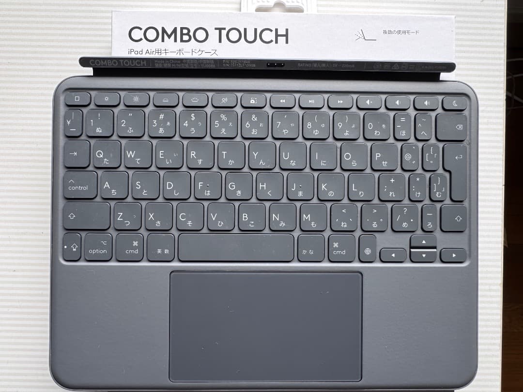 COMBO TOUCH iPad Air用キーボードケース 1K1178GRA
