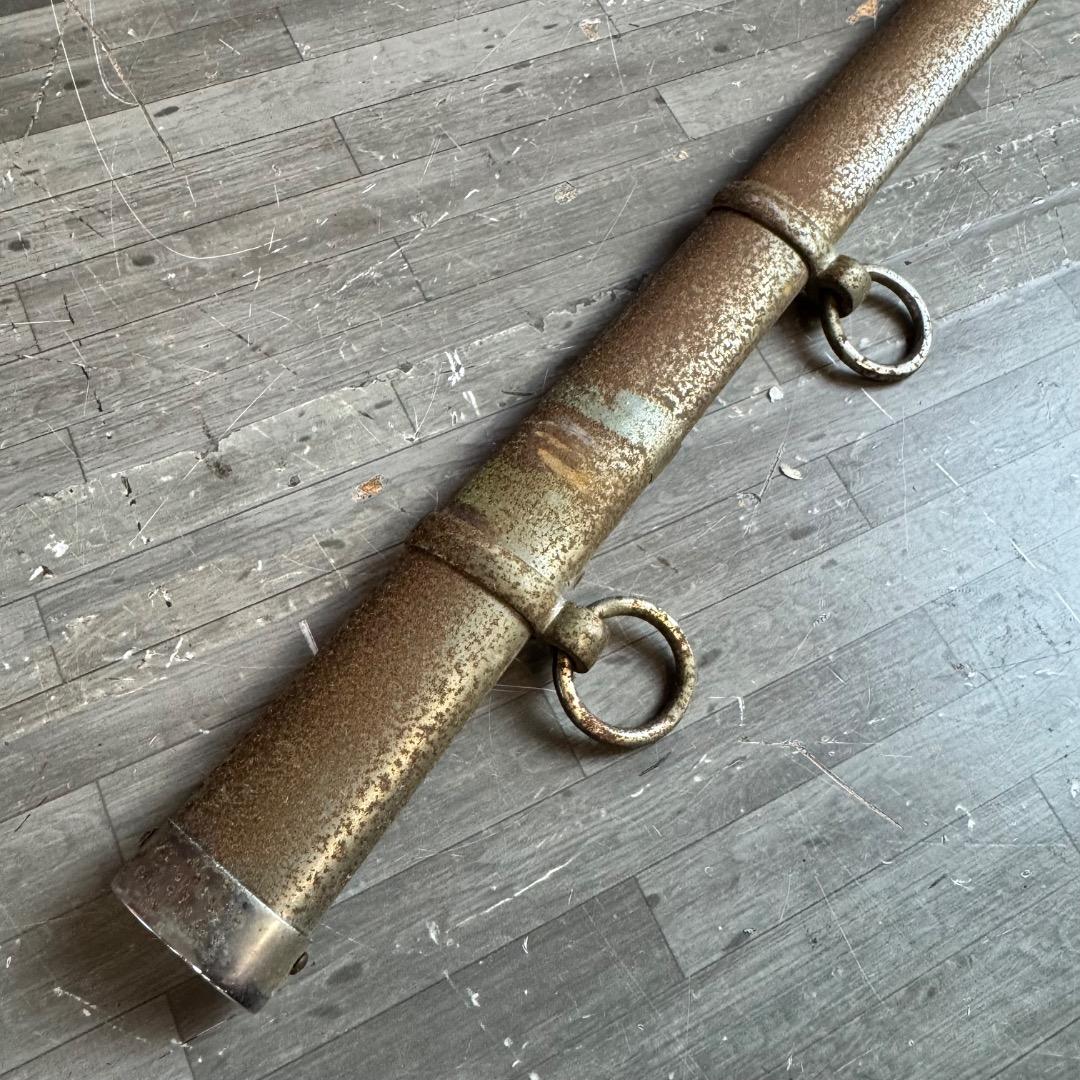 旧日本軍 サーベル 指揮刀 桜紋章 模造刀 アンティーク