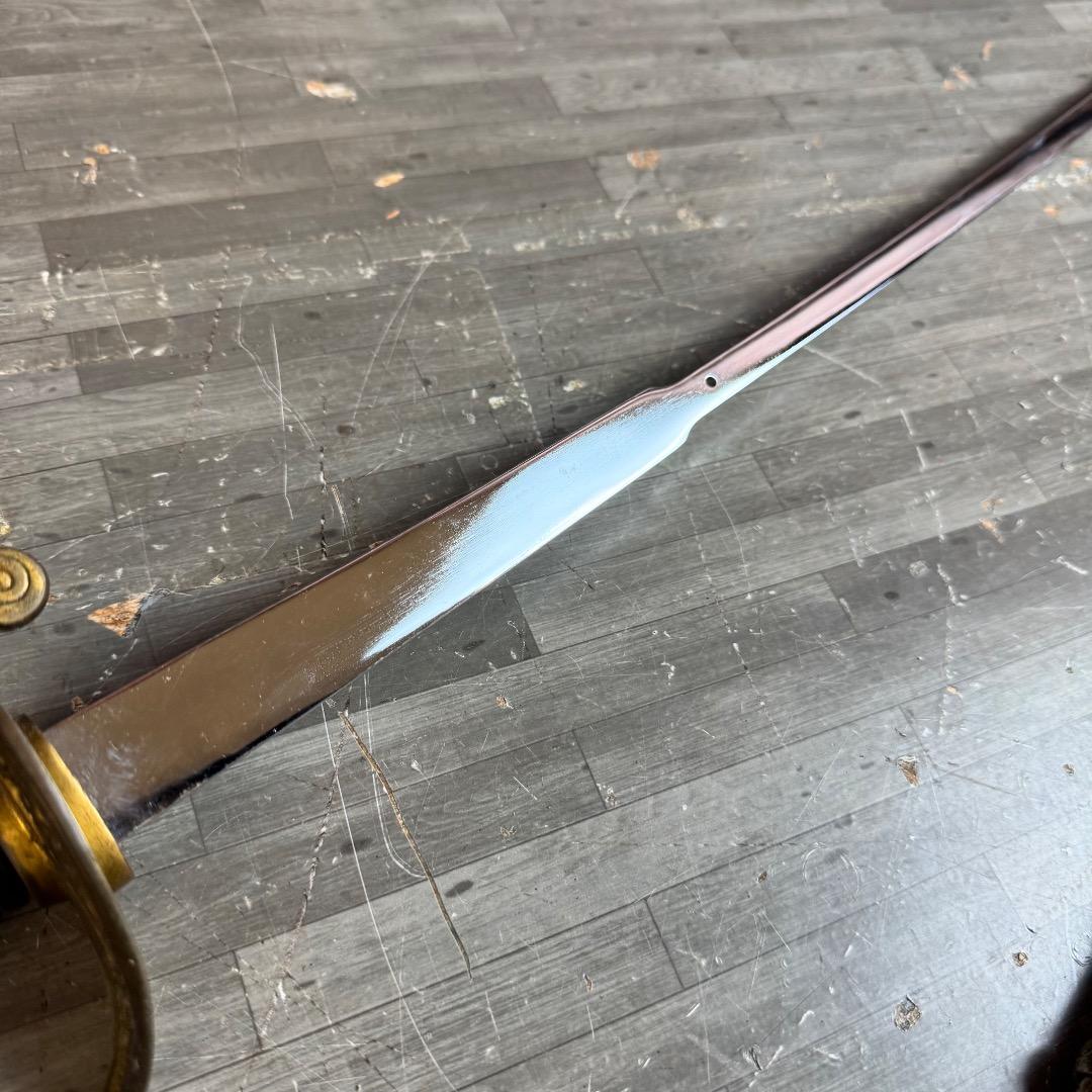 旧日本軍 サーベル 指揮刀 桜紋章 模造刀 アンティーク