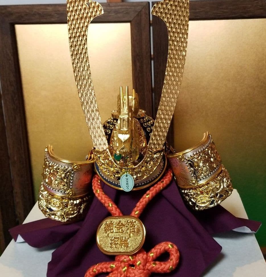 五月人形　京都一福作　18号兜飾り