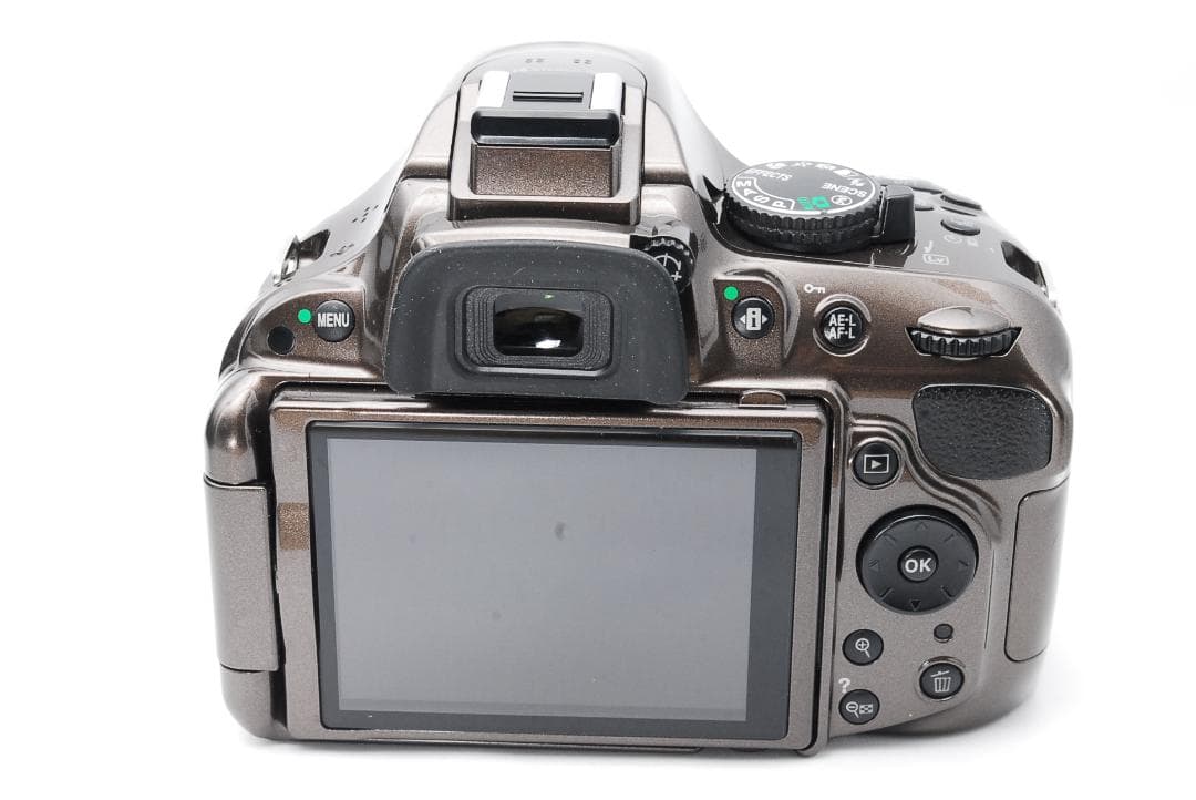 ♥ Nikon D5200 Wレンズ 一眼レフ スマホ転送 レアなブロンズカラー