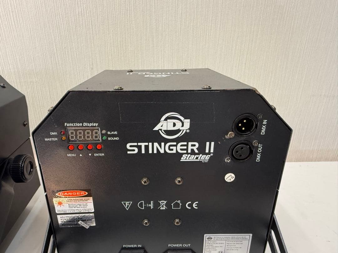 AMERICAN DJ STINGERII ムーンフラワーエフェクト　２台セット