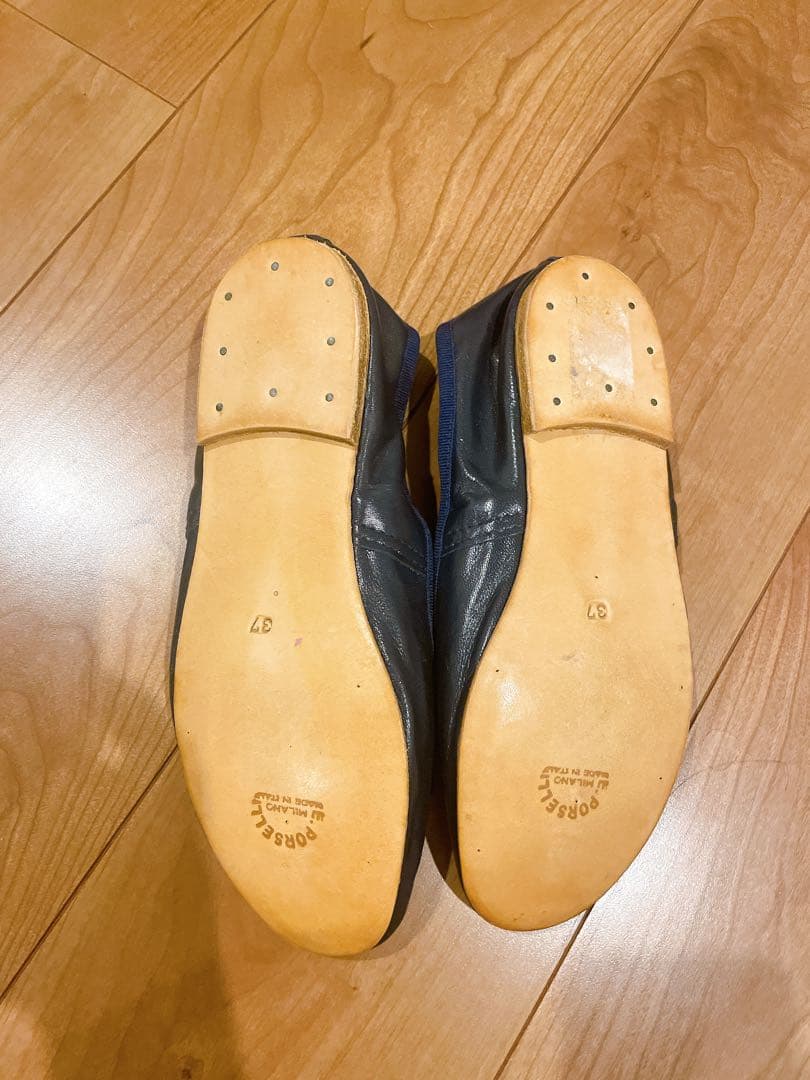 Plage別注　PORSELLI ポルセリ バレエシューズ 37