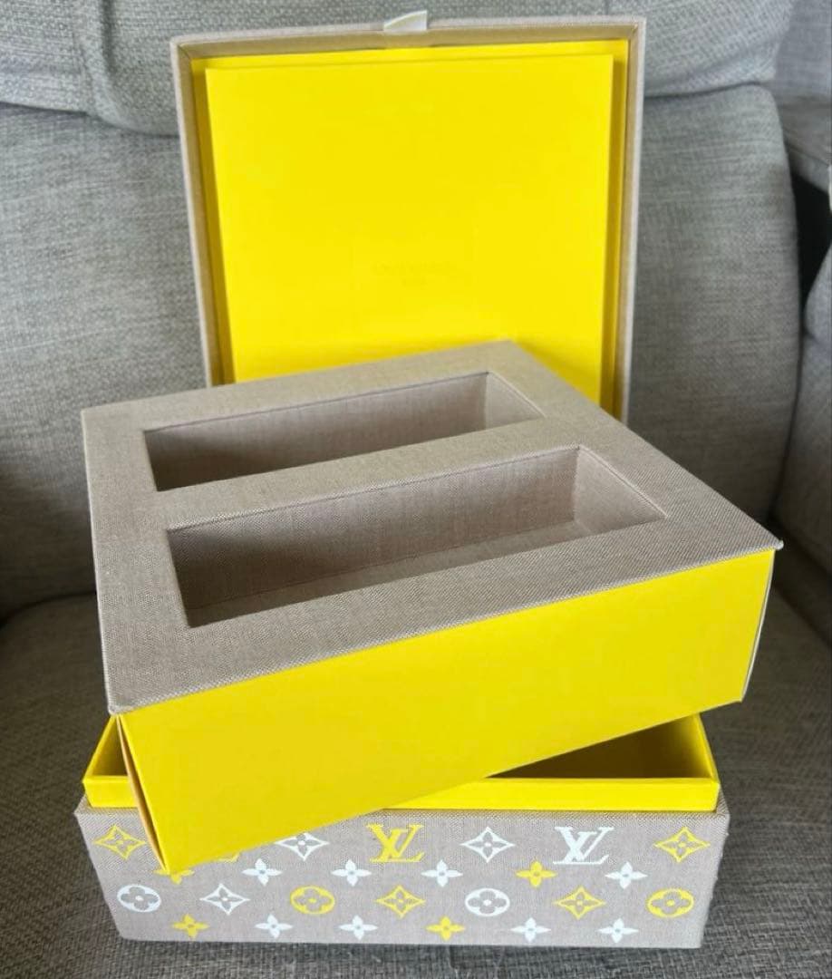 ルイヴィトン　保存箱　ファンシー収納ボックス　サングラス　スカーフ　VIP限定