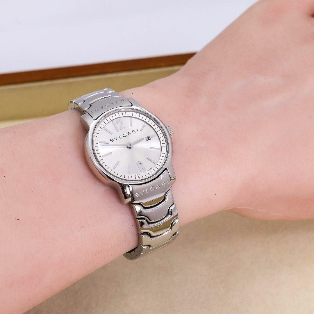 稼働 BVLGARI 腕時計 ソロテンポ ST29S レディース 2115