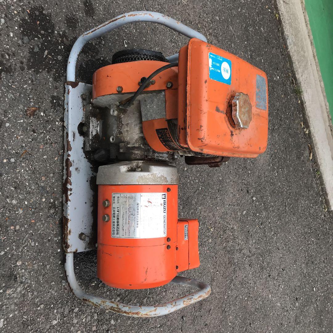 ISUZU発電機　ロビン　エンジン　中古ジャンク品