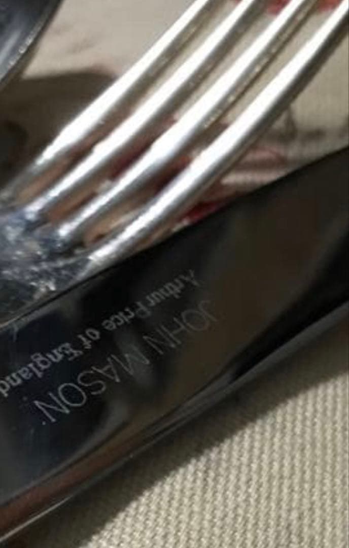 英國名門お一人様　シェフィールド　1950年代　ロンドン購入カトラリー3点セット