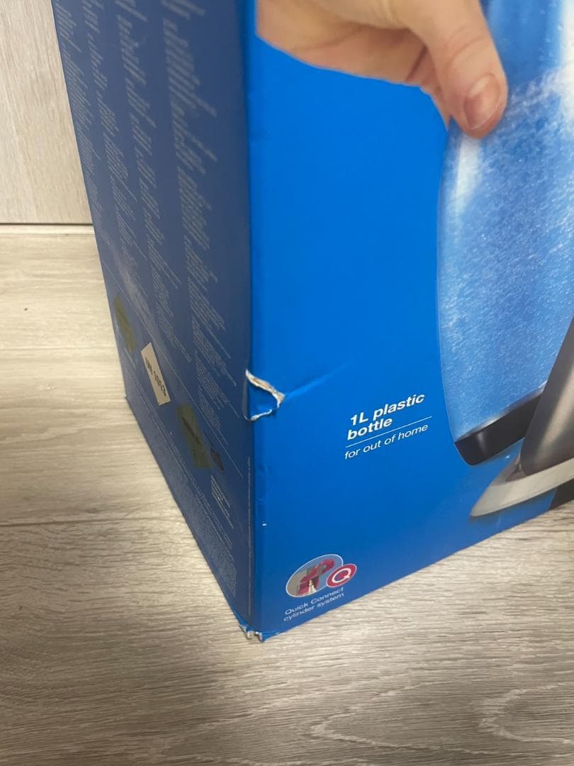 ソーダストリーム sodastream DUO 炭酸水メーカー 外箱破損あり