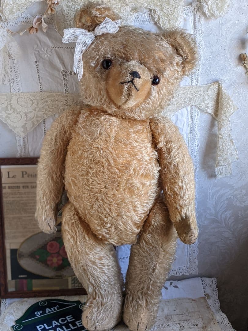 【w】アンティークベア　アンティークテディベア　ドイツ