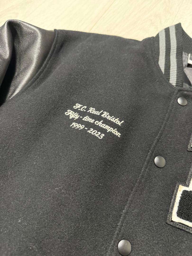 激レア美品 FCRB 23AW VARSITY JACKET BLACK L