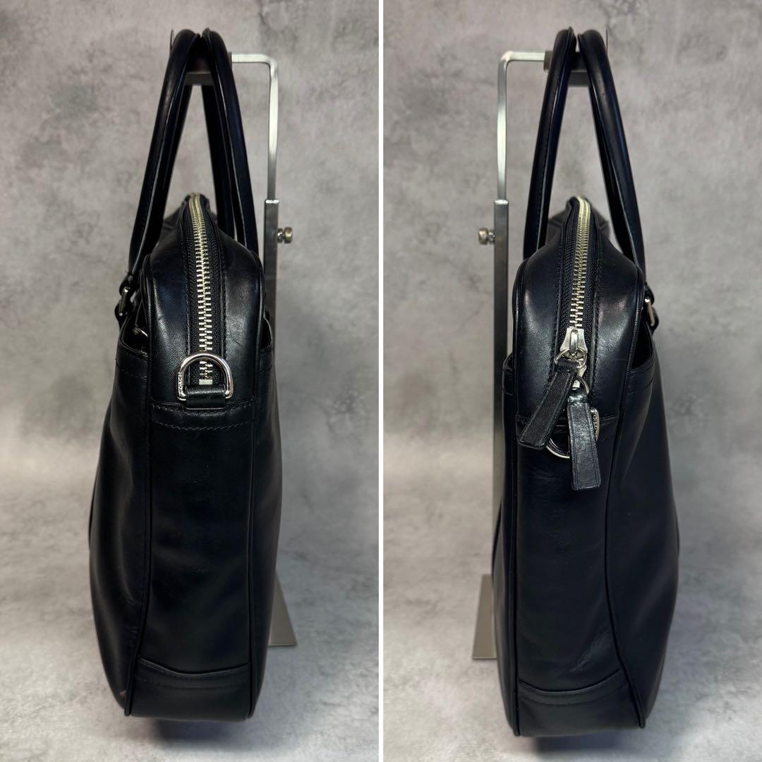 美品 コーチ ビジネスバッグ ショルダーバッグ ブリーフケース F71066