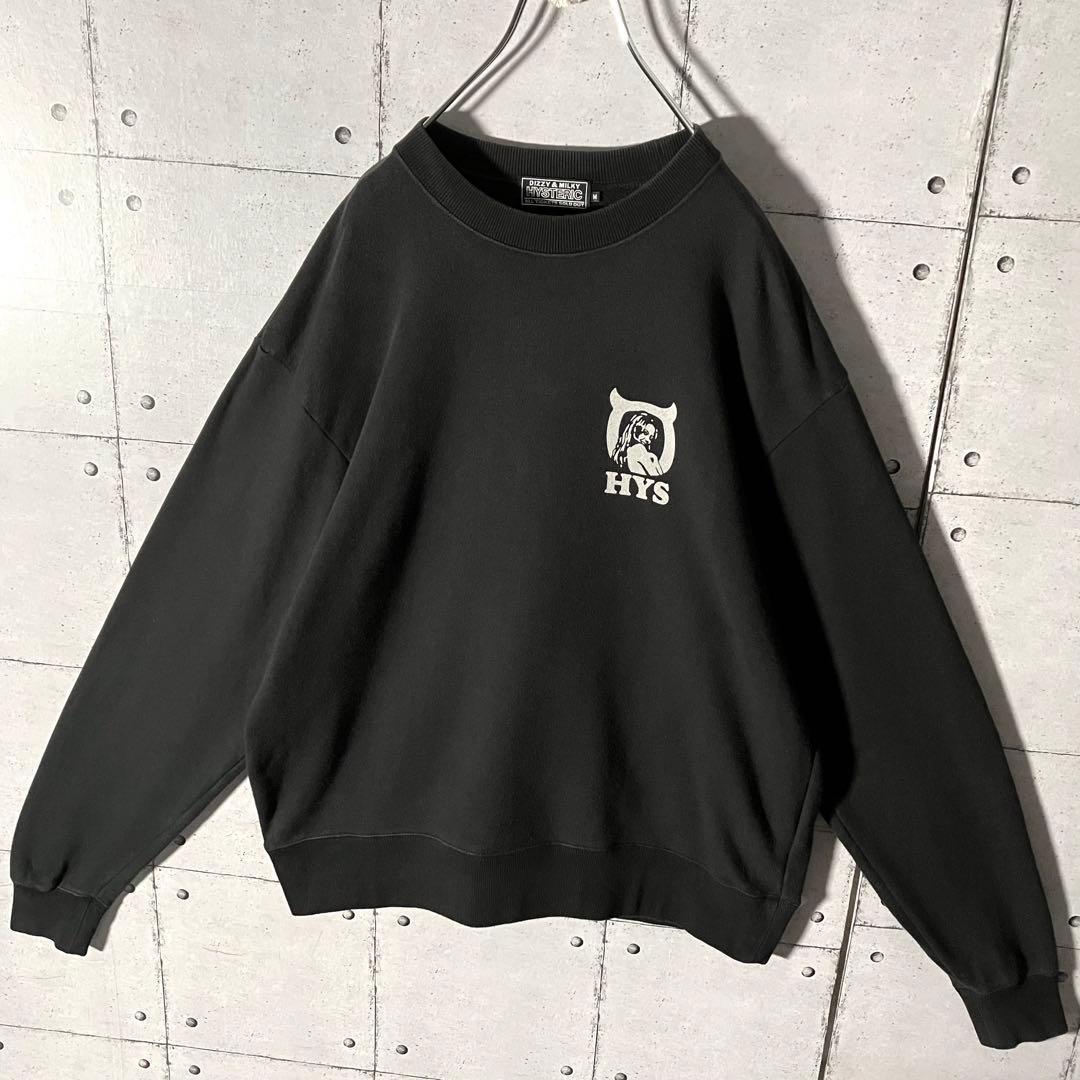 【即完売】ヒステリックグラマー☆バックプリントヒスガールスウェットシャツM