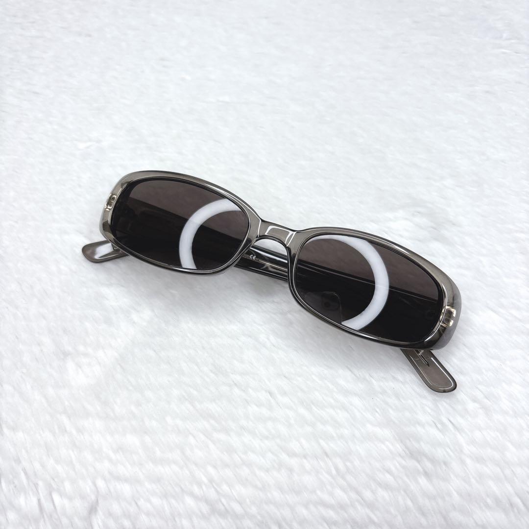 GUCCI グッチ クリアグレー vintage サングラス　ケース付　Y2K