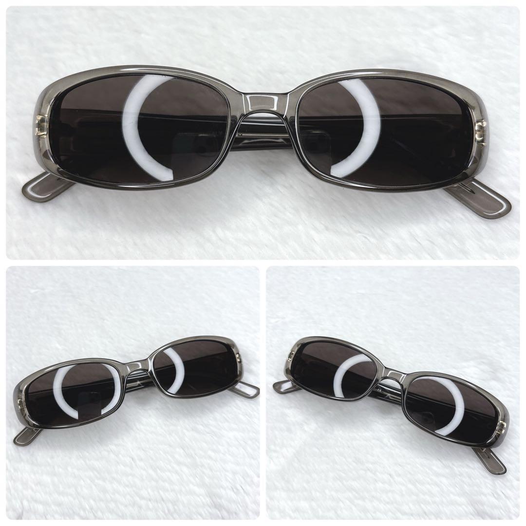 GUCCI グッチ クリアグレー vintage サングラス　ケース付　Y2K