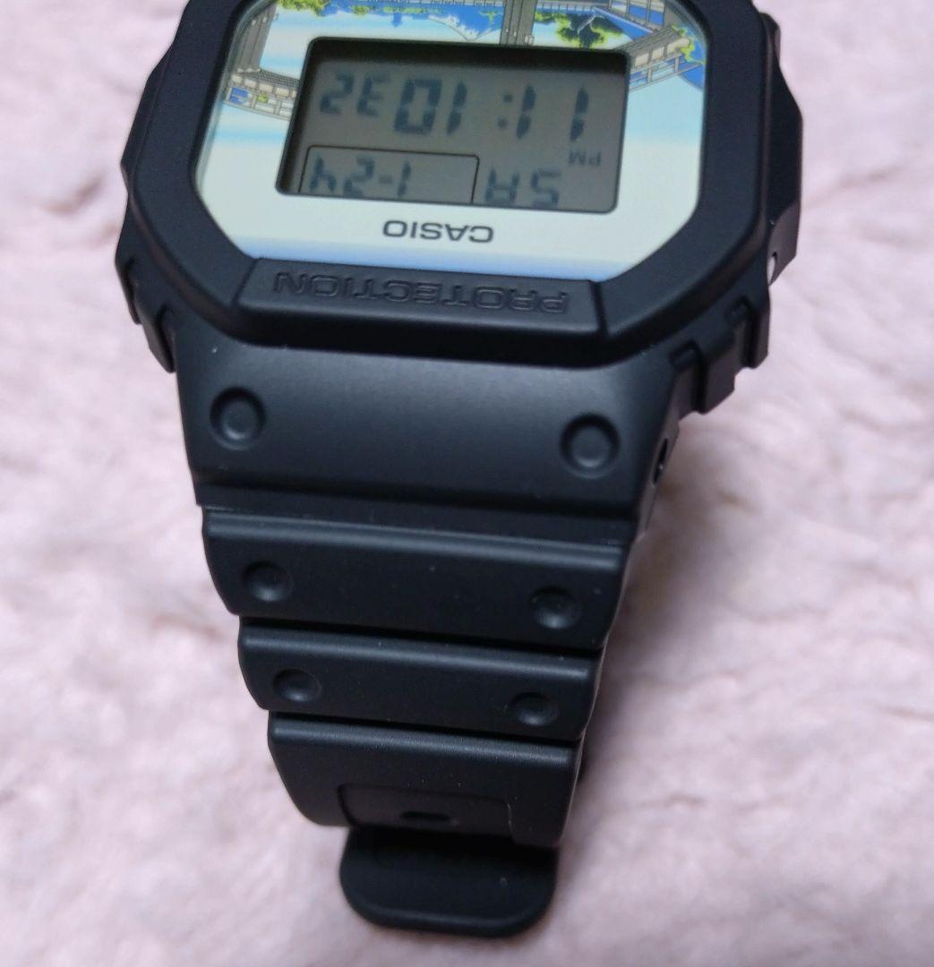 【試着のみ】DW-5600KHFM25-1JR 葛飾北斎