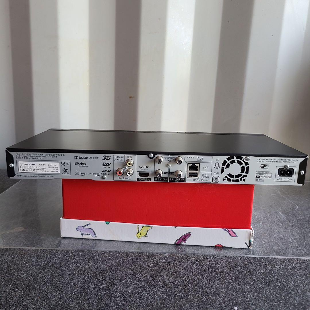 826美品！SHARP AQUOS ブルーレイレコーダー 2TB