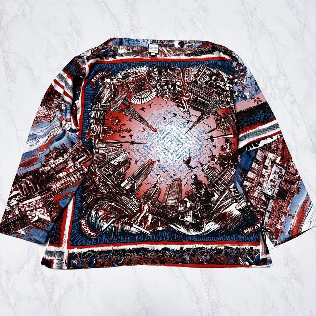 Jean Paul GAULTIER ジャンポールゴルチエ 総柄　ブラウス　42