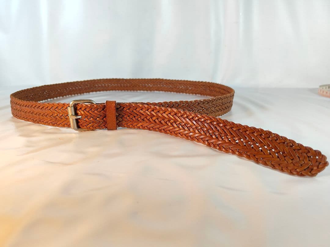 【美品】MHL マーガレットハウエル　高級レザーベルト 本革/牛革 英国製正規品