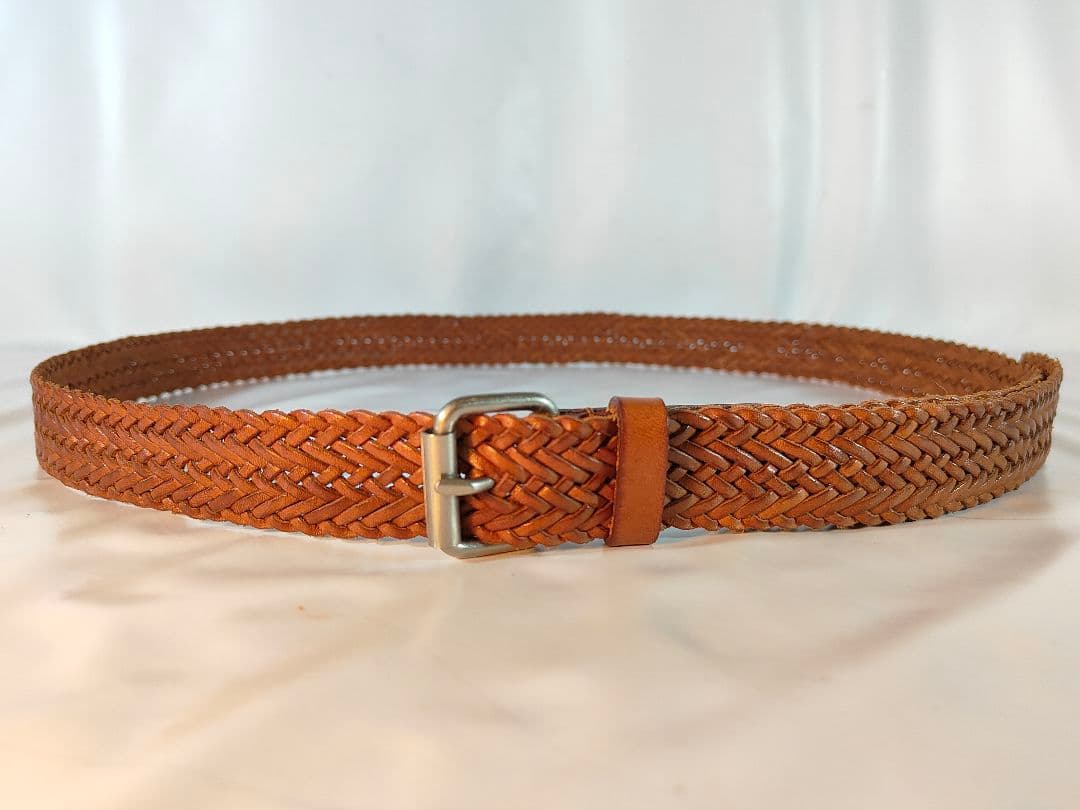 【美品】MHL マーガレットハウエル　高級レザーベルト 本革/牛革 英国製正規品