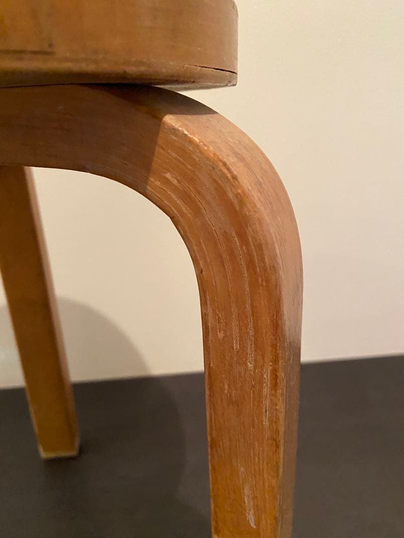 ビンテージ　アルヴァアアルト　スツール60 alvaraalto stool ③