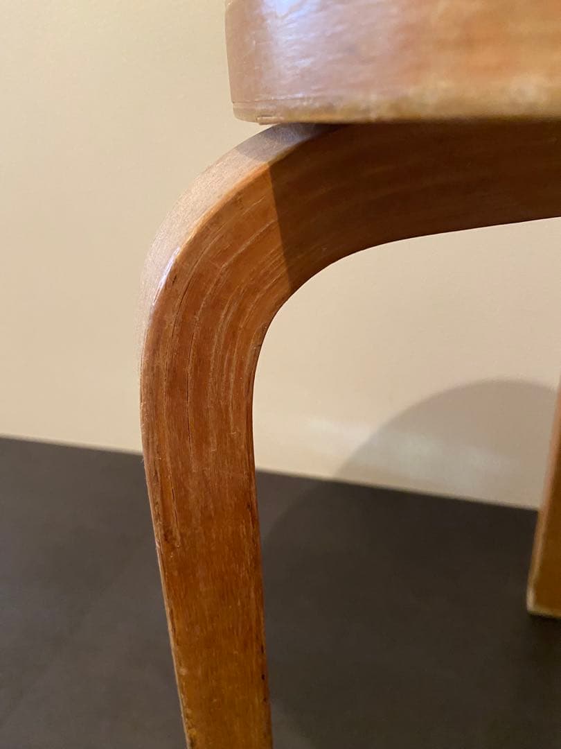 ビンテージ　アルヴァアアルト　スツール60 alvaraalto stool ③
