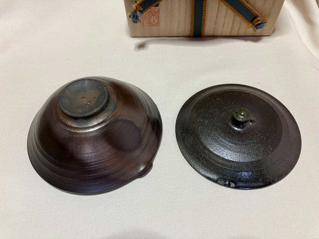 山田想　急須　茶注　絞り出し　共箱　宝瓶　薪窯　登窯焼成　山田常山　常滑焼