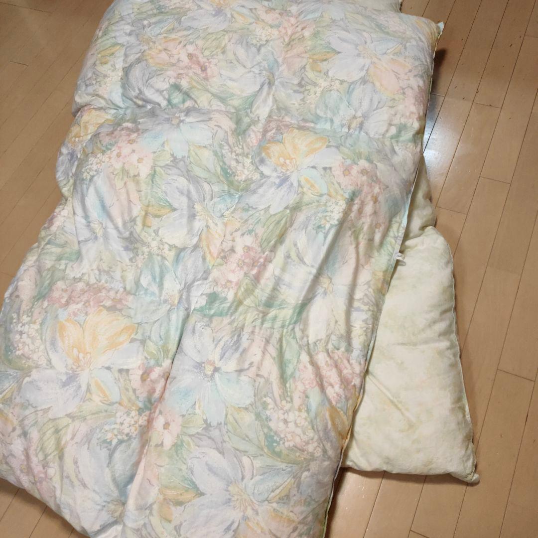 大阪西川★羽毛布団シングル日本製