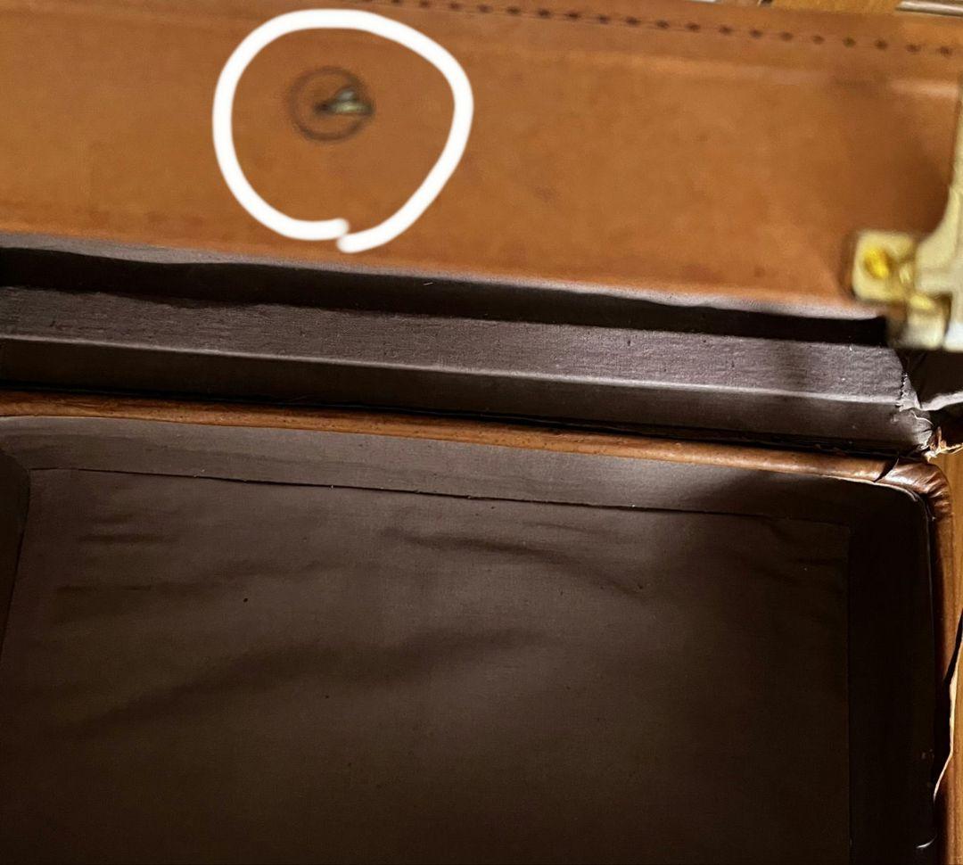 ＊レア＊天然皮革の旅行トランク　旅行カバン