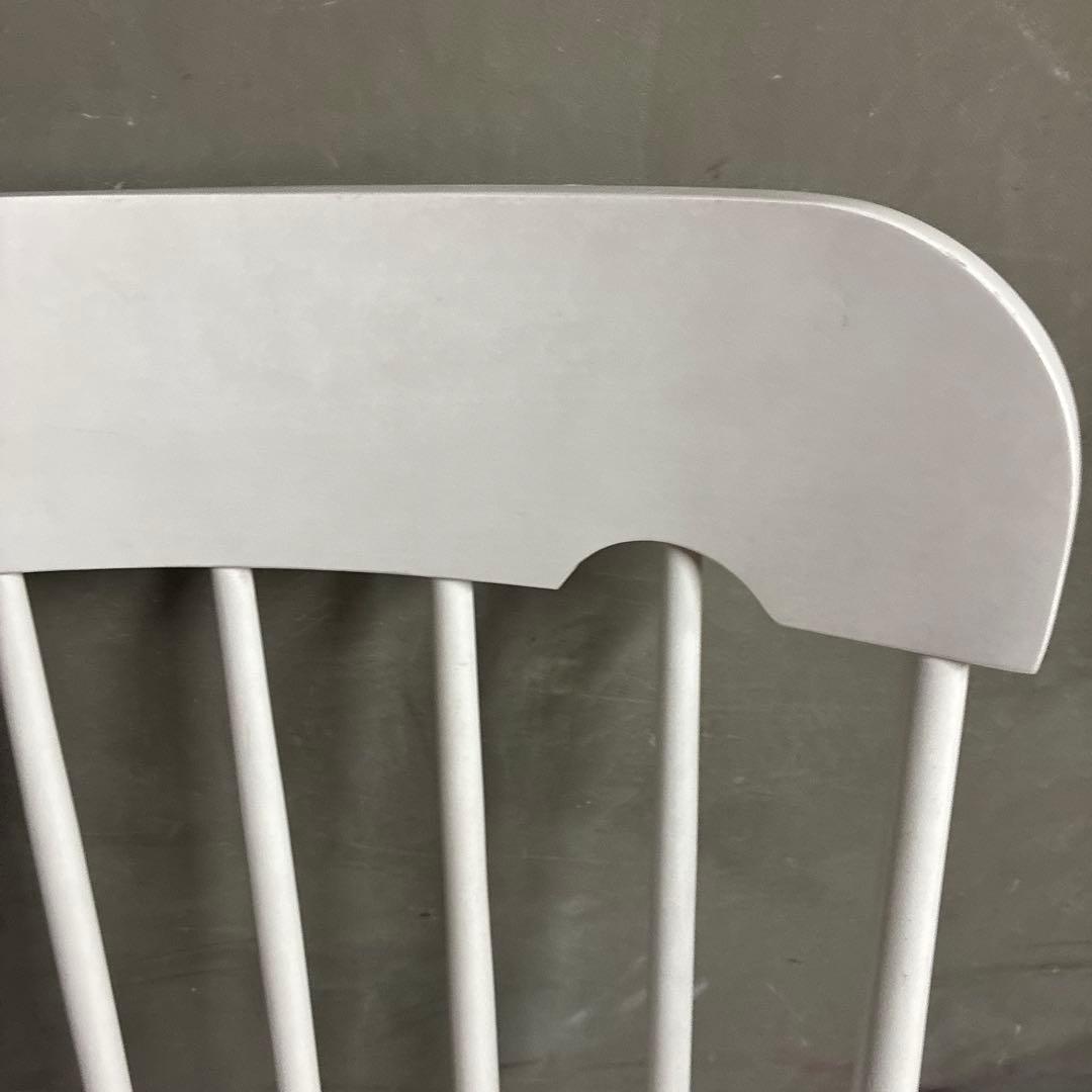 アンティーク ASAHI KYOUHAN ロッキングチェア　ホワイト 椅子 イス