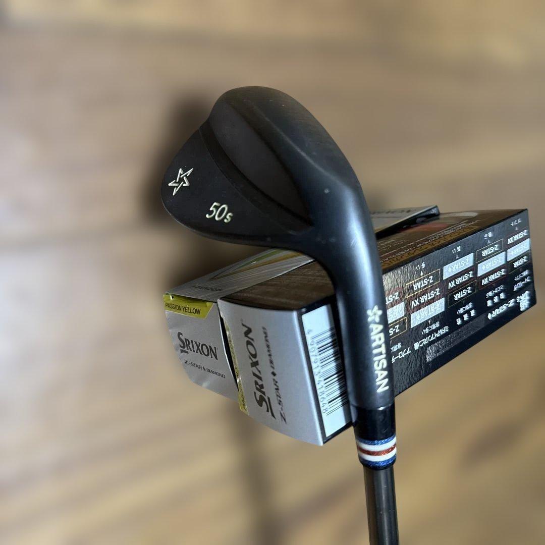 アーチザンウェッジ　50° スパイン調整済み