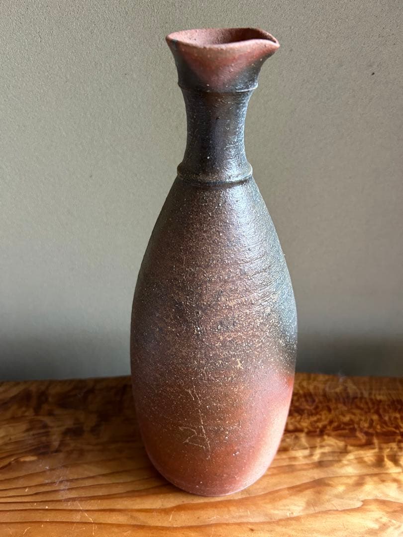 備前　永末隆平　ワイン用　デキャンタ　珍品