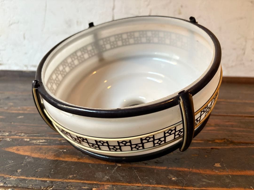 レトロ 電笠 アンティークスタイル ペンダントライト 幾何学模様①