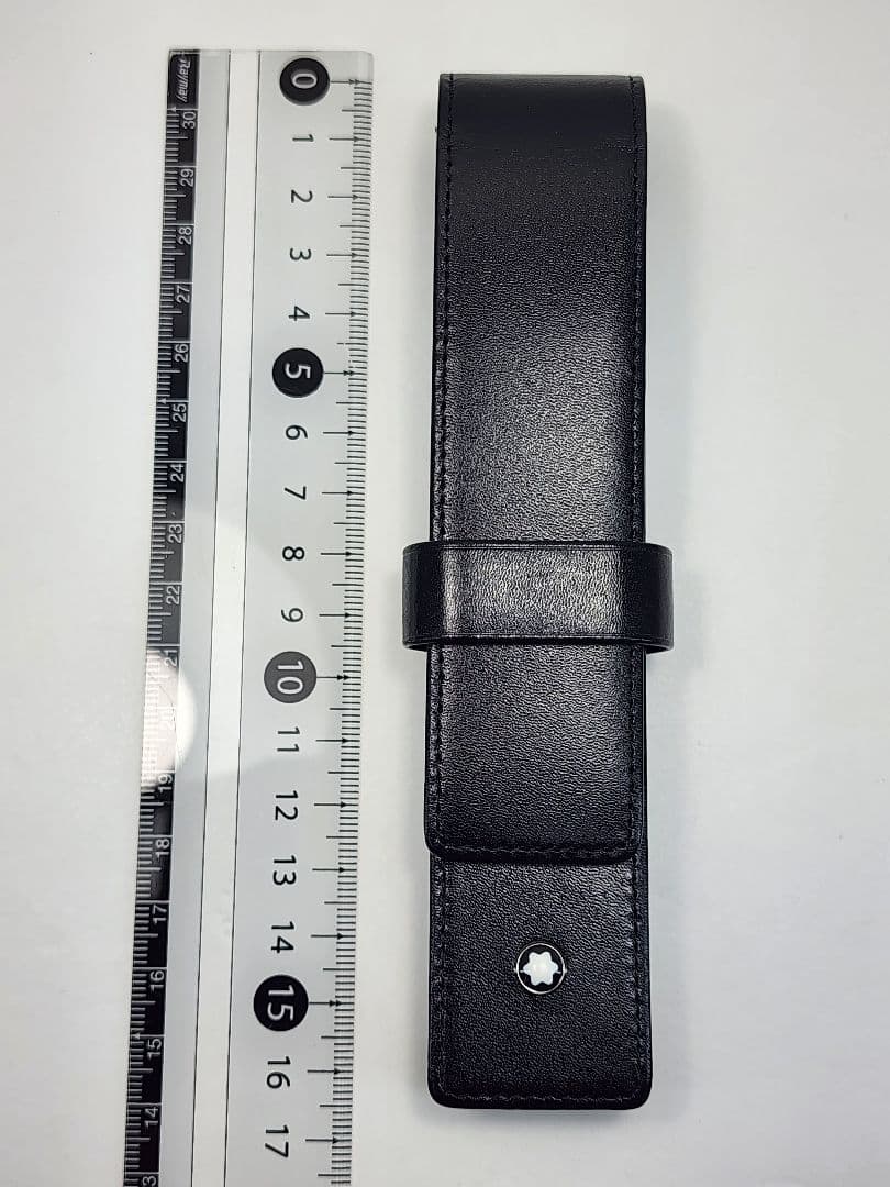 MONTBLANC　モンブラン　レザー ペンケース　ブラック　ケース箱有り